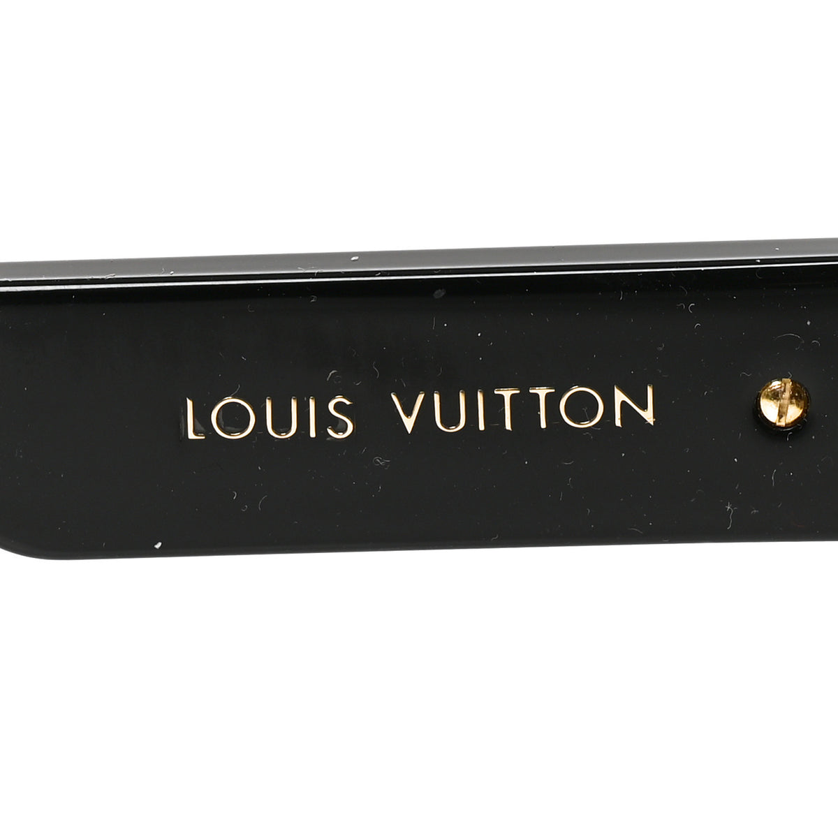 Louis Vuitton Acetate LV GO-14 Oval Sunglasses Z3013U Black 5 of 7