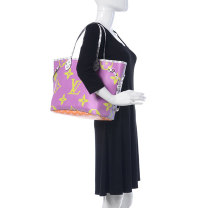 Louis Vuitton Monogram Giant Neverfull MM Pink Lilac 2 of 11
