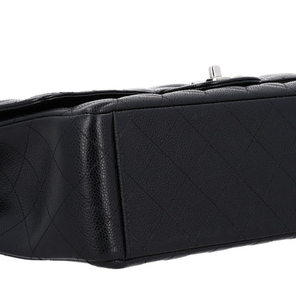 Chanel Caviar Quilted Maxi Double Flap Black 9 of 10