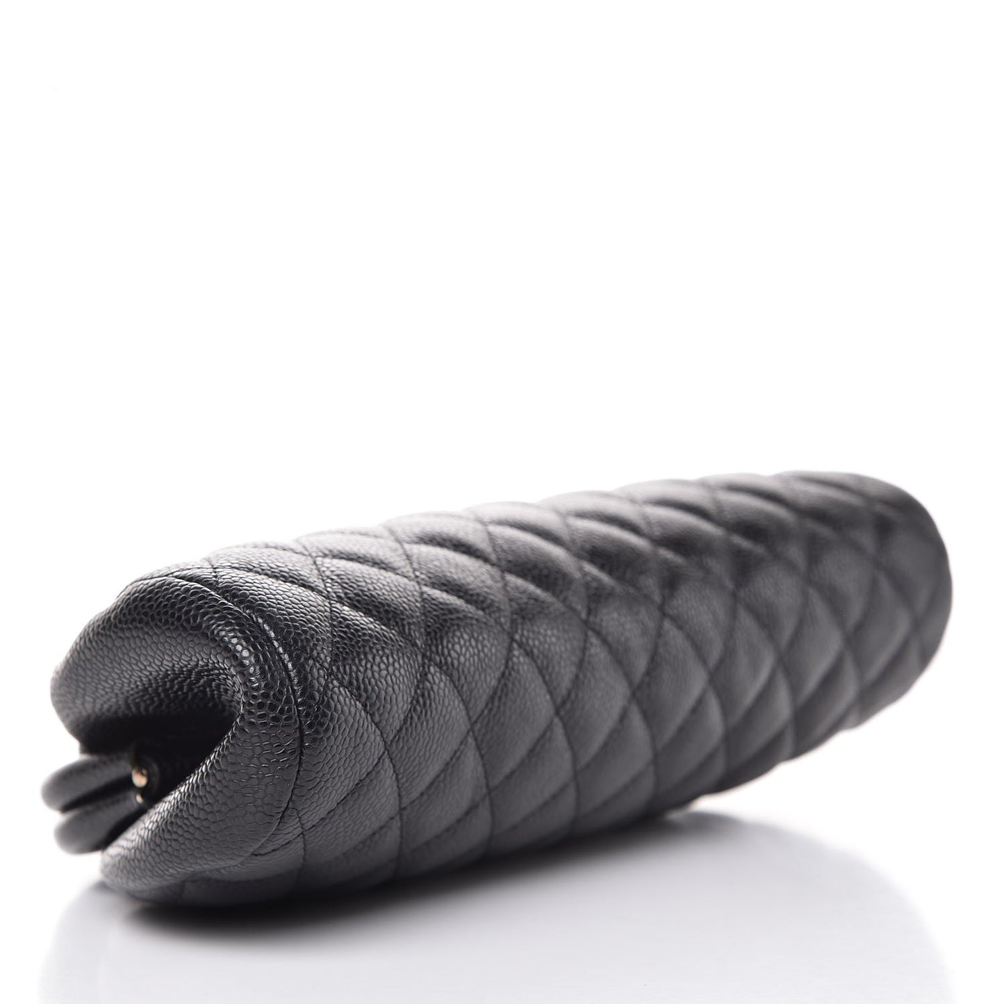 Caviar Quilted Timeless Clutch Black