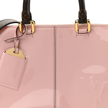 Louis Vuitton Patent Calfskin Miroir Tote Rose Ballerine 7 of 10
