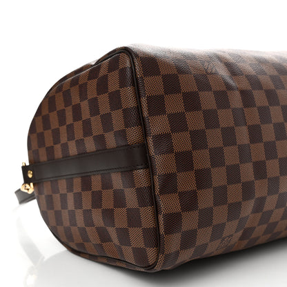 Louis Vuitton Damier Ebene Speedy Bandouliere 35 8 of 9