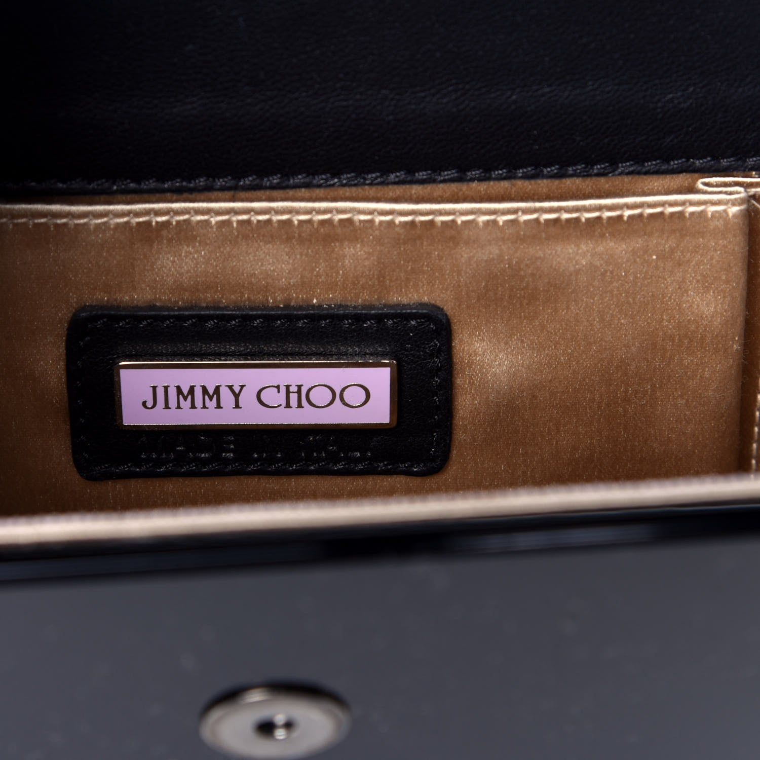 Jimmy Choo Acrylic Candy Clutch Black 6 of 8