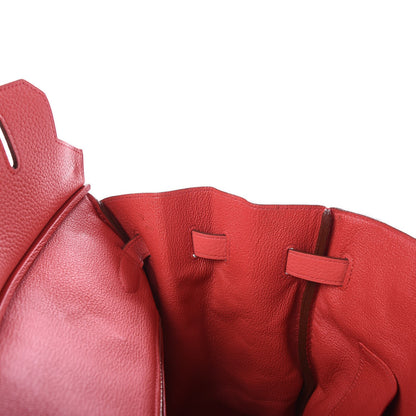 Hermes Taurillon Clemence Birkin 35 Bougainvillea 9 of 32