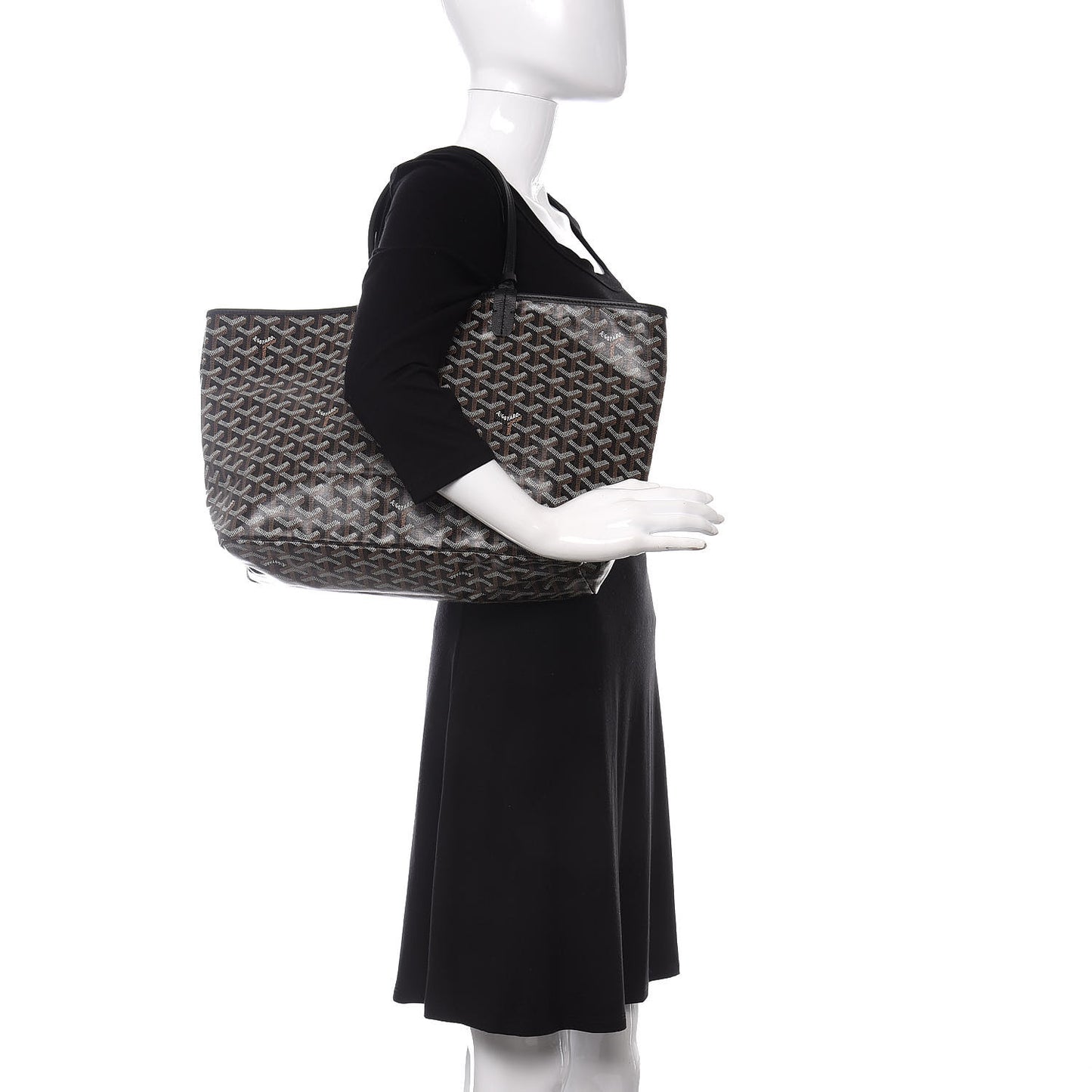 Goyardine Saint Louis PM Black