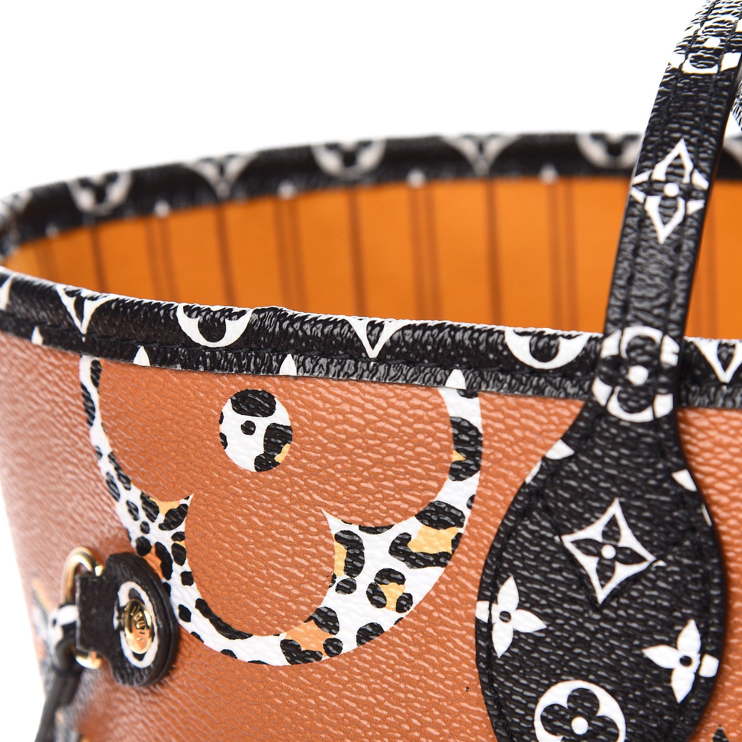Louis Vuitton Monogram Giant Jungle Neverfull MM Black 13 of 18