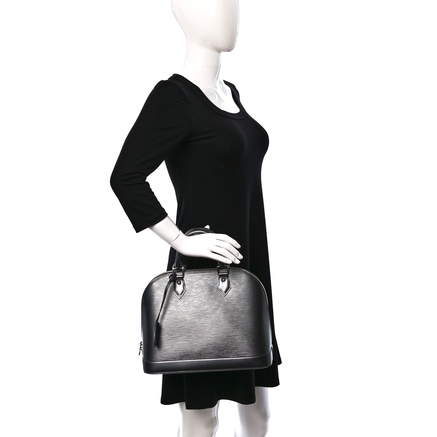 Louis Vuitton Epi Alma PM Anthracite Nacre 2 of 8