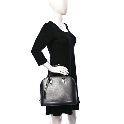 Louis Vuitton Epi Alma PM Anthracite Nacre 2 of 8