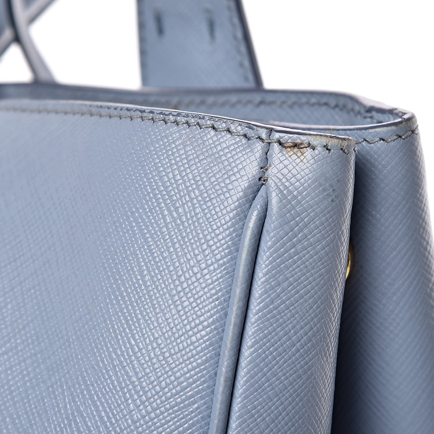 Saffiano Cuir Medium Double Bag Astrale
