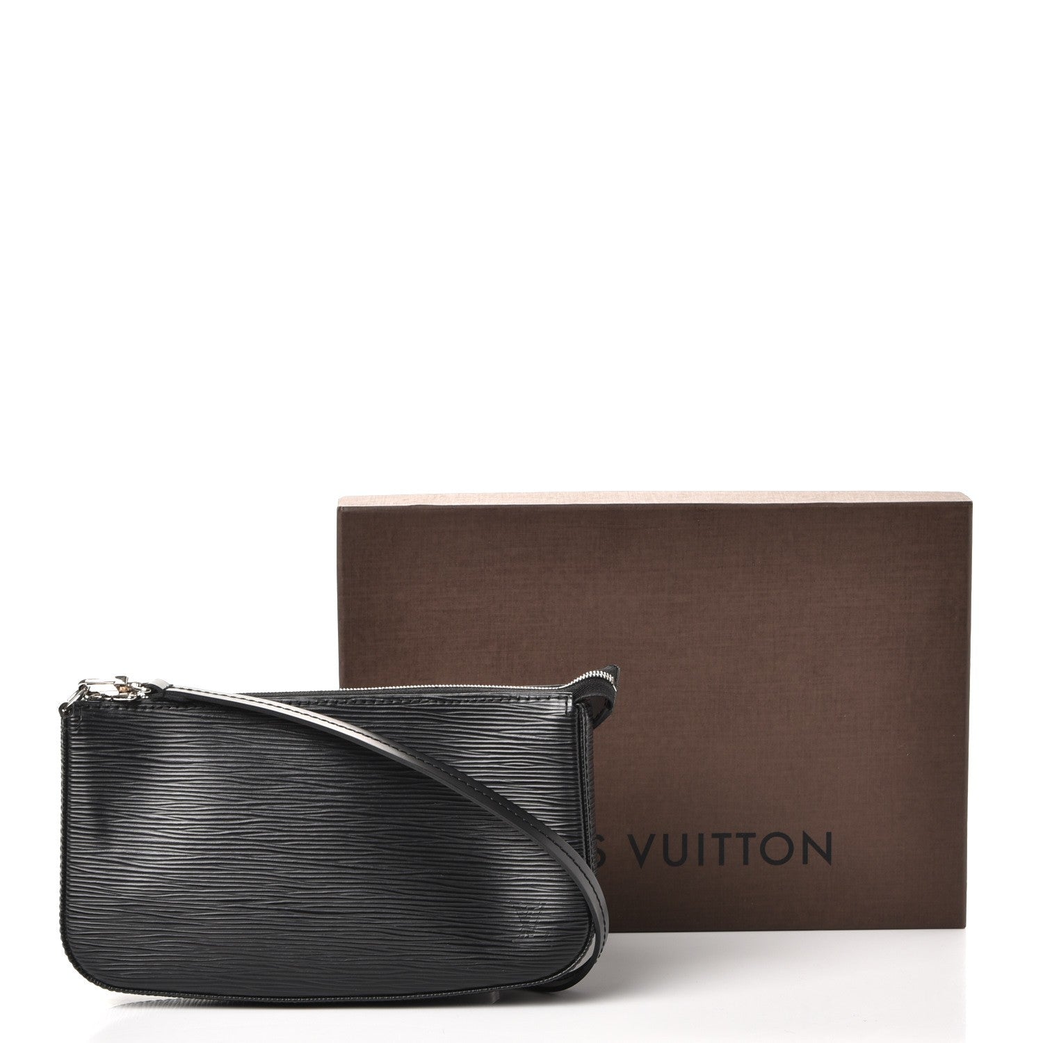 Louis Vuitton Epi Pochette Accessories NM Black 8 of 8