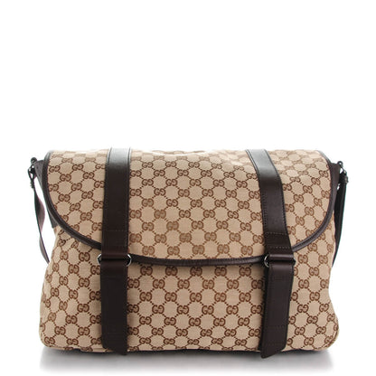 Gucci Monogram Messenger Dark Brown 1 of 7