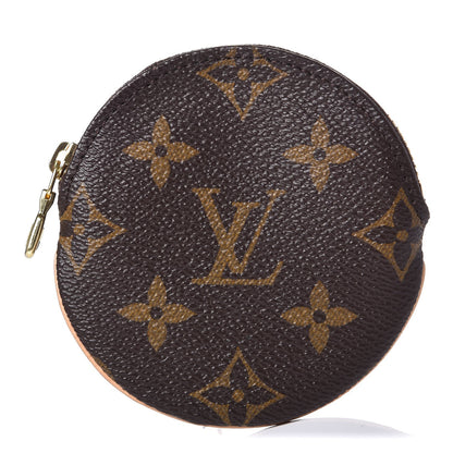 Louis Vuitton Monogram Round Coin Purse 1 of 8