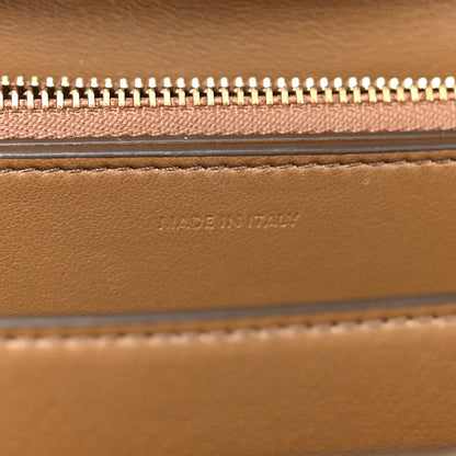 Celine Box Calfskin Medium Classic Box Flap Bag  Camel 8 of 13