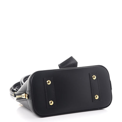 Louis Vuitton Epi Blooming Flowers Alma BB Black 5 of 8