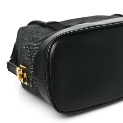 Gucci Monogram Carry On Duffle Bag Black 9 of 10
