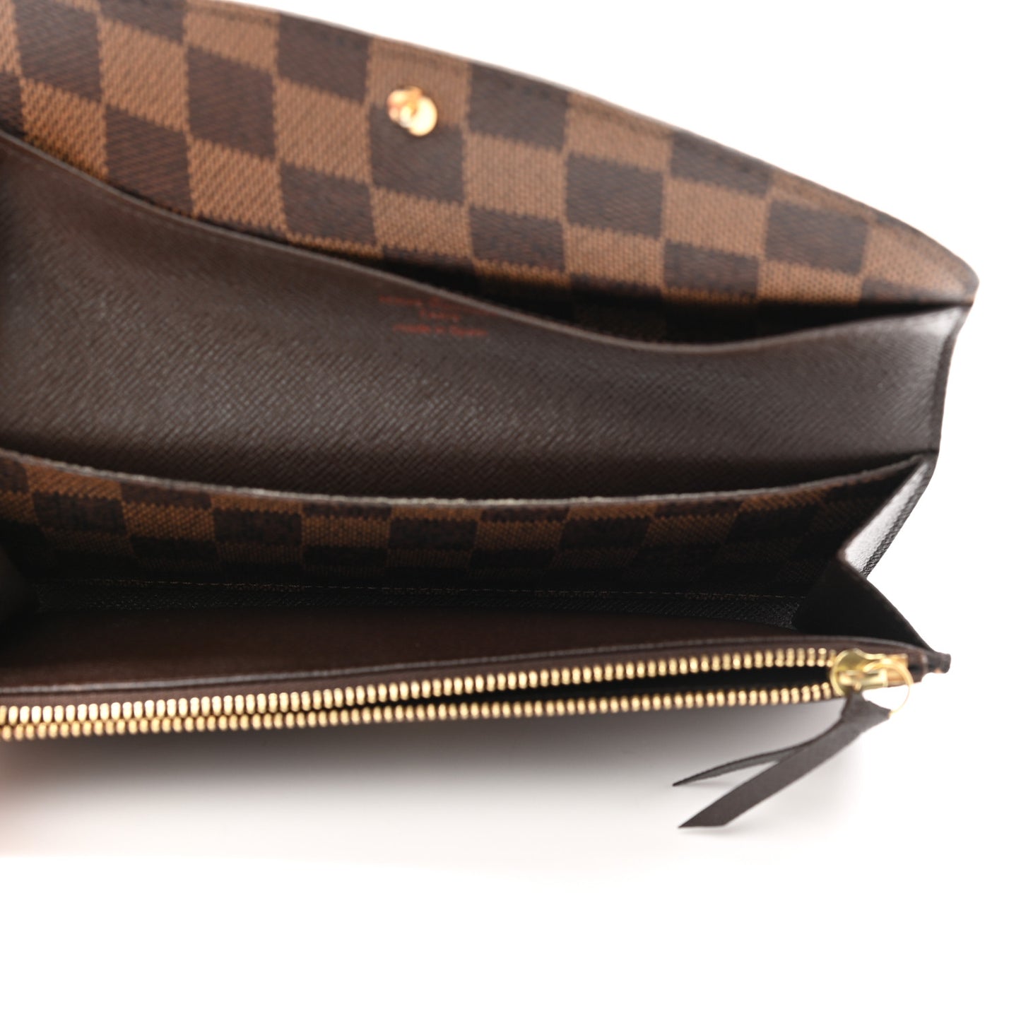 Damier Ebene Emilie Wallet