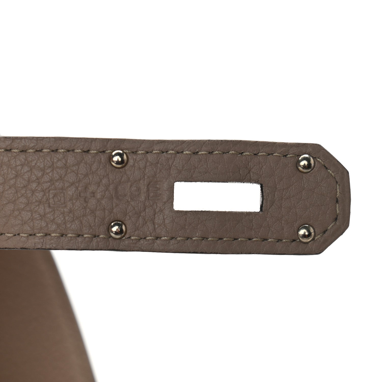 Hermes Taurillon Clemence Jypsiere 34 Etoupe 7 of 9