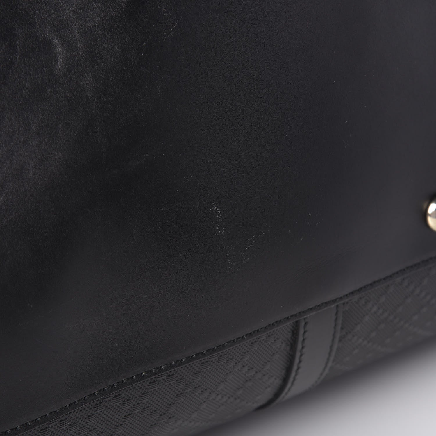 Gucci Bright Diamante Large Carry On Duffle Black 7 of 10