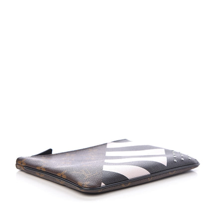 Louis Vuitton Monogram Stripes Pochette Plate PM 4 of 8