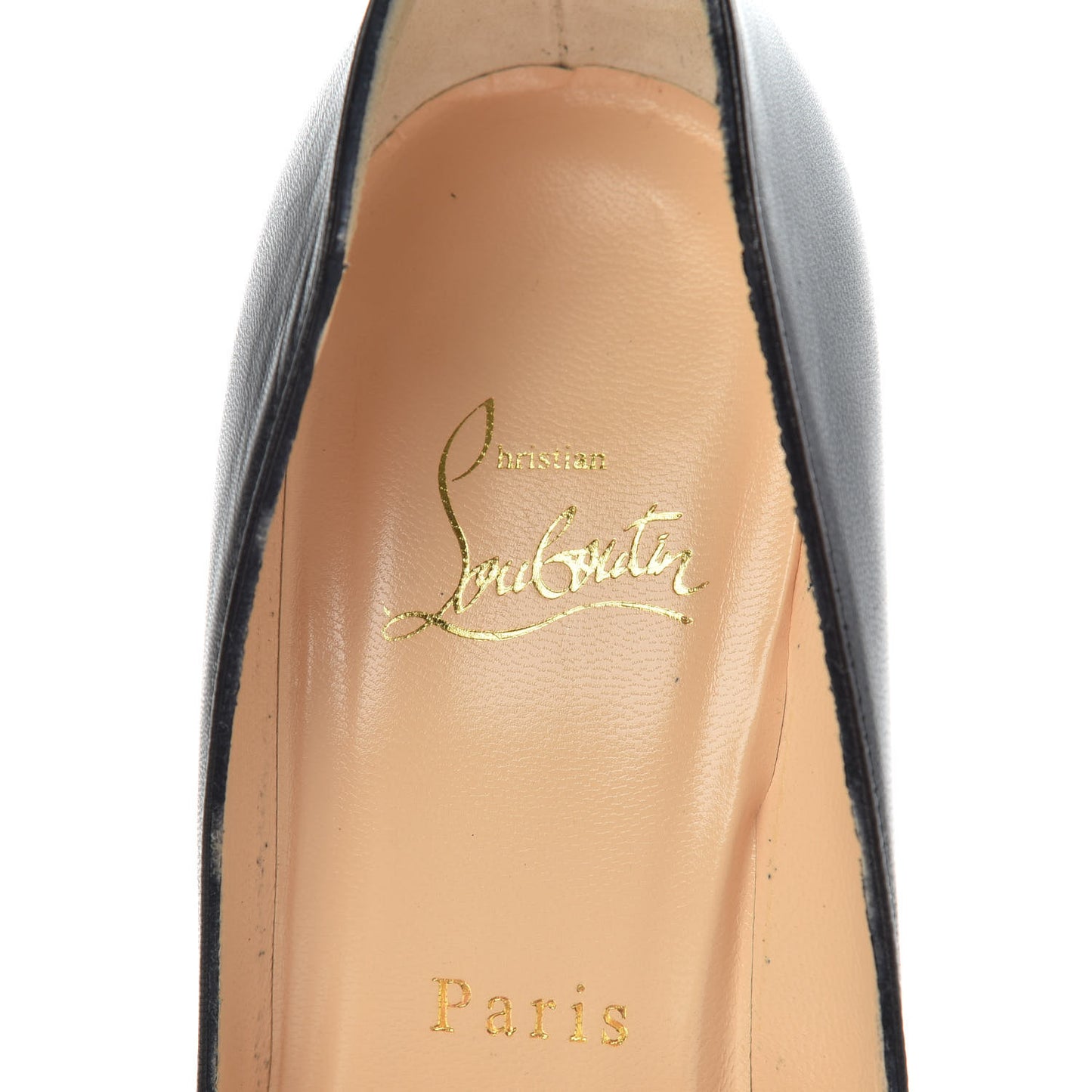 Shiny Nappa Pigalle Follies 100 Pumps 38 Black