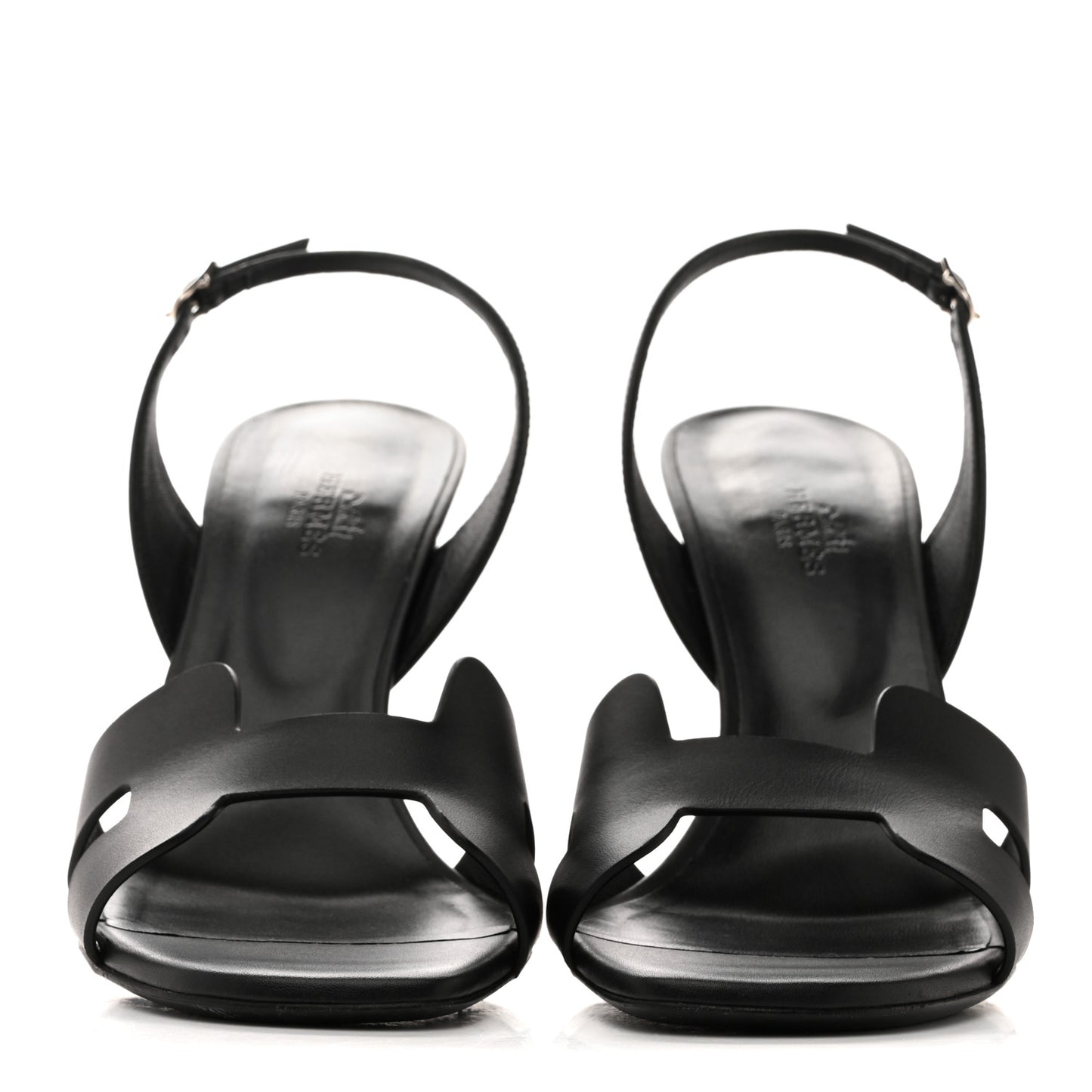 Calfskin Holy 105 Sandals 38 Black