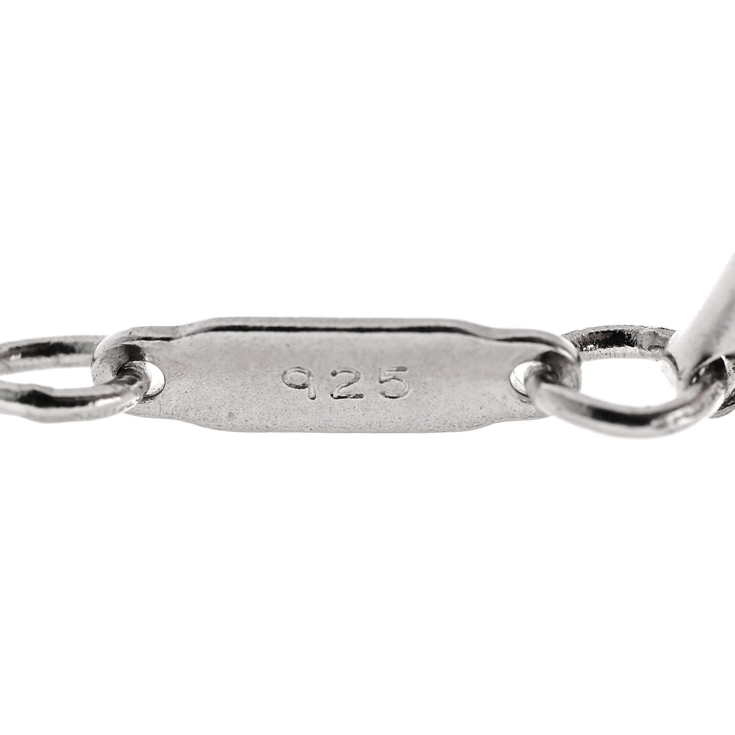 Sterling Silver Cross Cutout Pendant Necklace