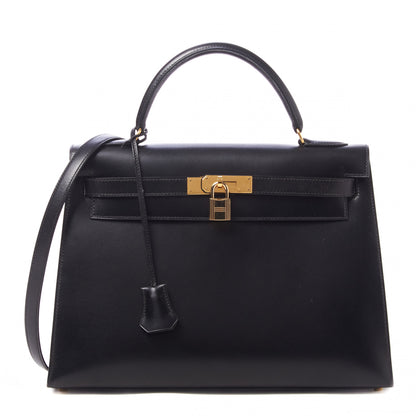 Hermes Box Kelly Sellier 32 Black 1 of 31