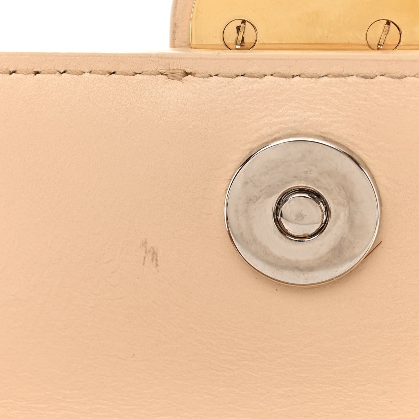 Calfskin Small Tess Bag Blondie Beige