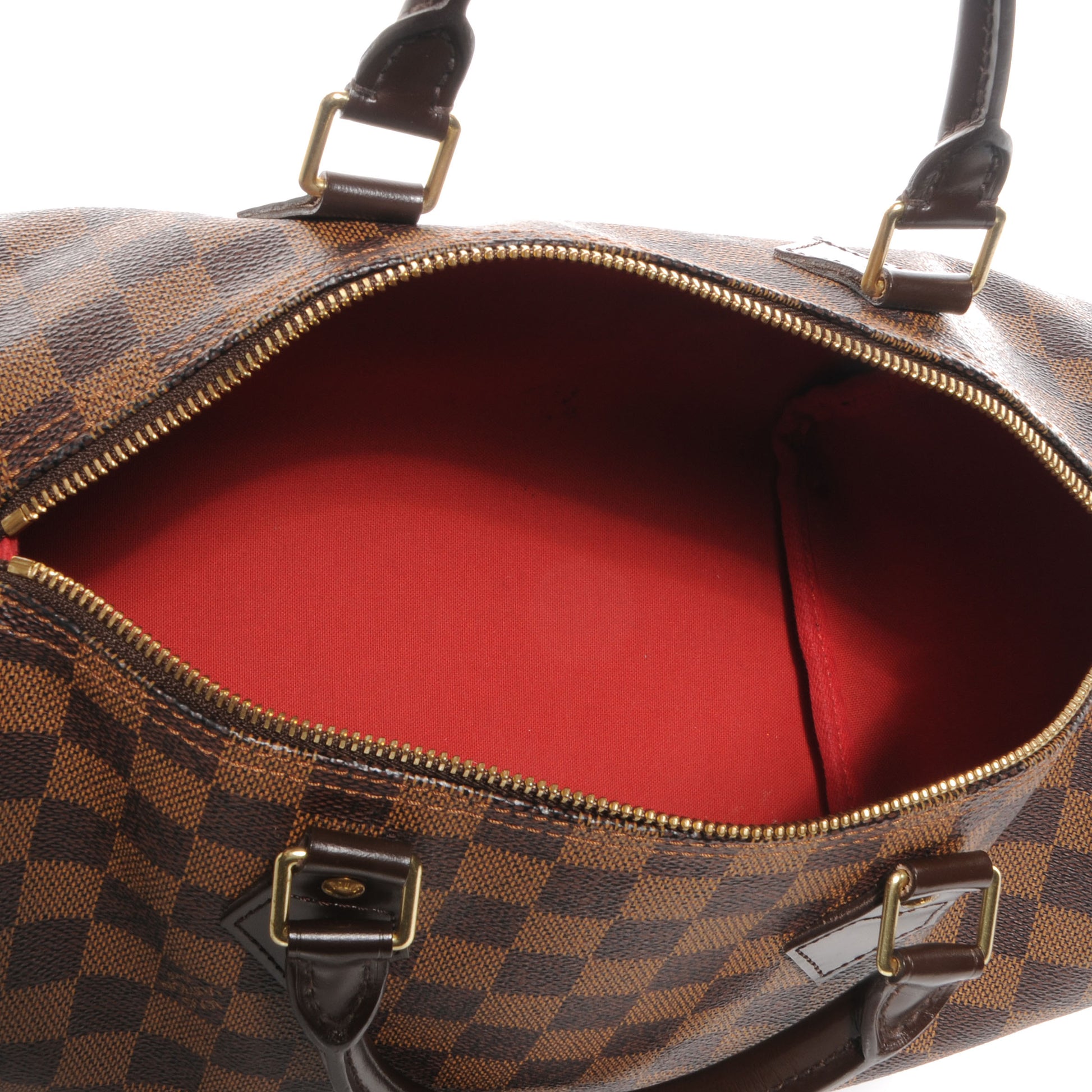 Louis Vuitton Damier Ebene Speedy 30 5 of 7