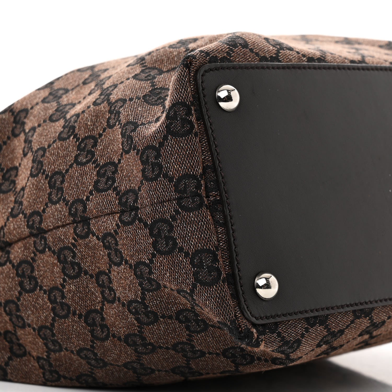 Gucci Monogram Large Eclipse Tote Dark Brown 9 of 11