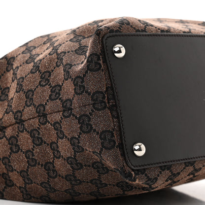 Gucci Monogram Large Eclipse Tote Dark Brown 9 of 11