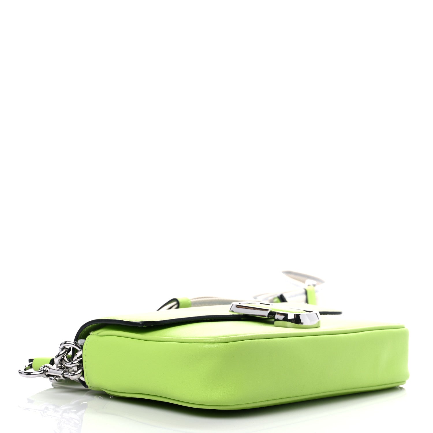 Marc Jacobs Calfskin The J Marc Shoulder Bag Green Glow 3 of 9