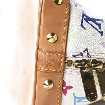 Louis Vuitton Monogram Multicolor Alma White 10 of 10