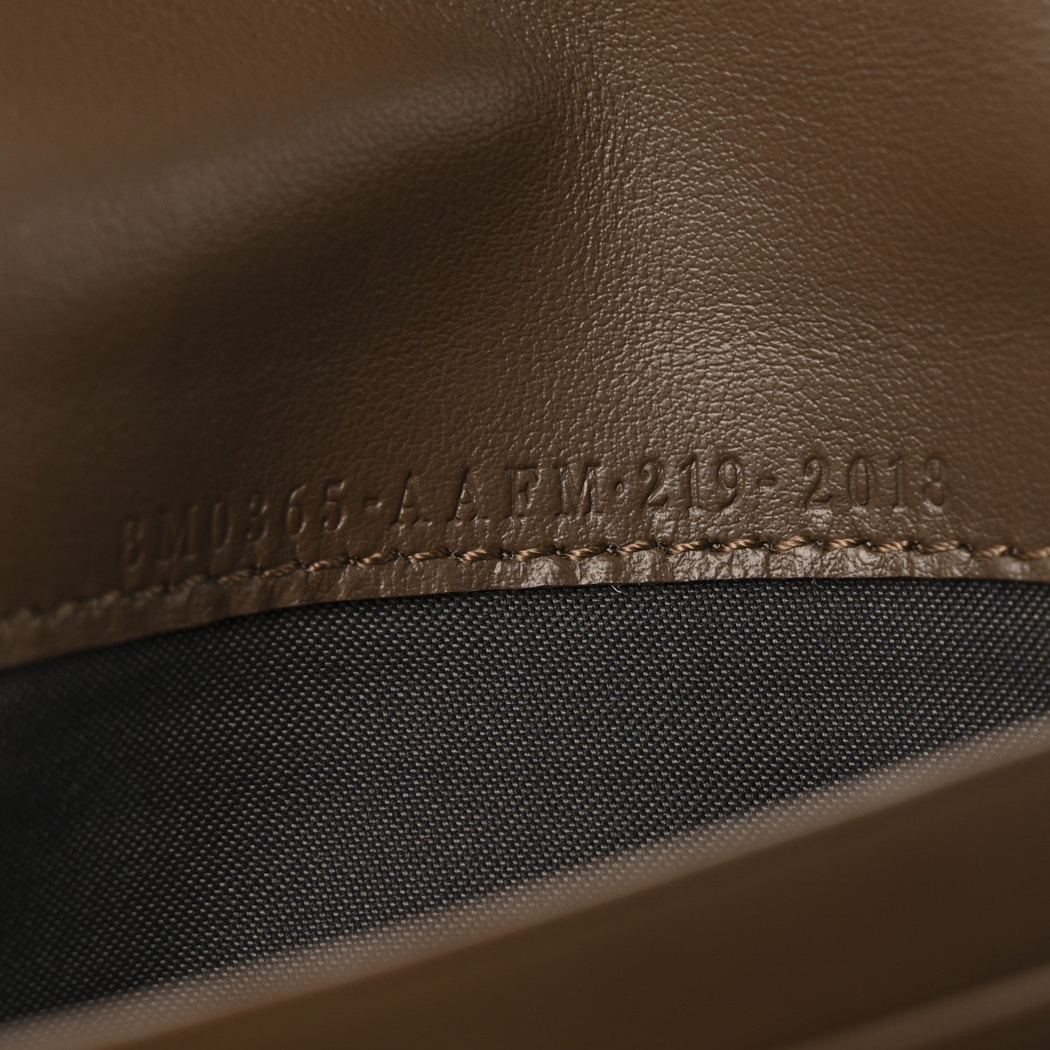 Fendi Vitello Soft F is Fendi Bi-Color FF 1974 Embossed Continental Envelope Wallet On Chain Maya Black 8 of 13
