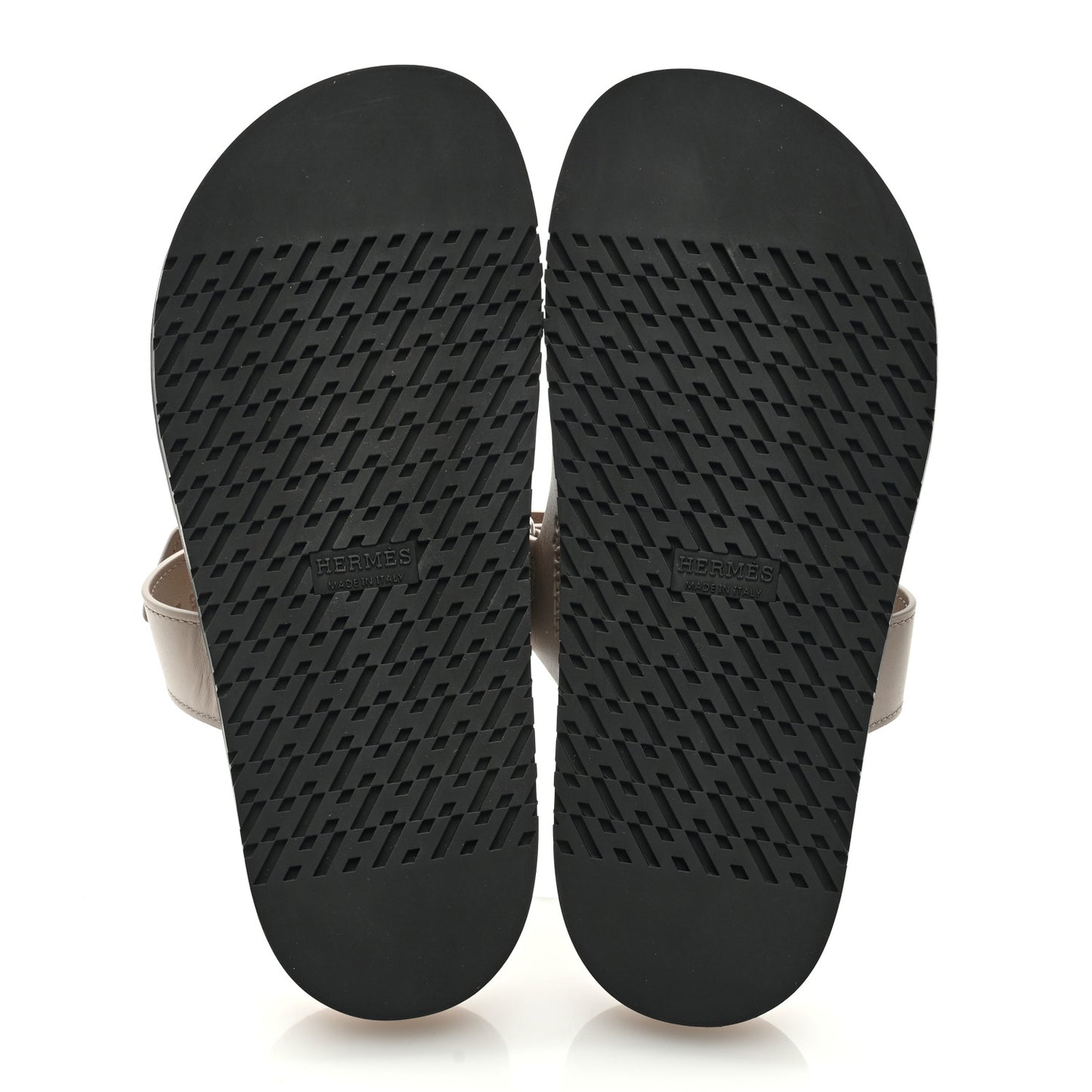 Calfskin Womens Chypre Sandals 37.5 Beige Mastic