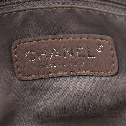 Chanel Glazed Calfskin Maxi Twisted Flap Black 8 of 15