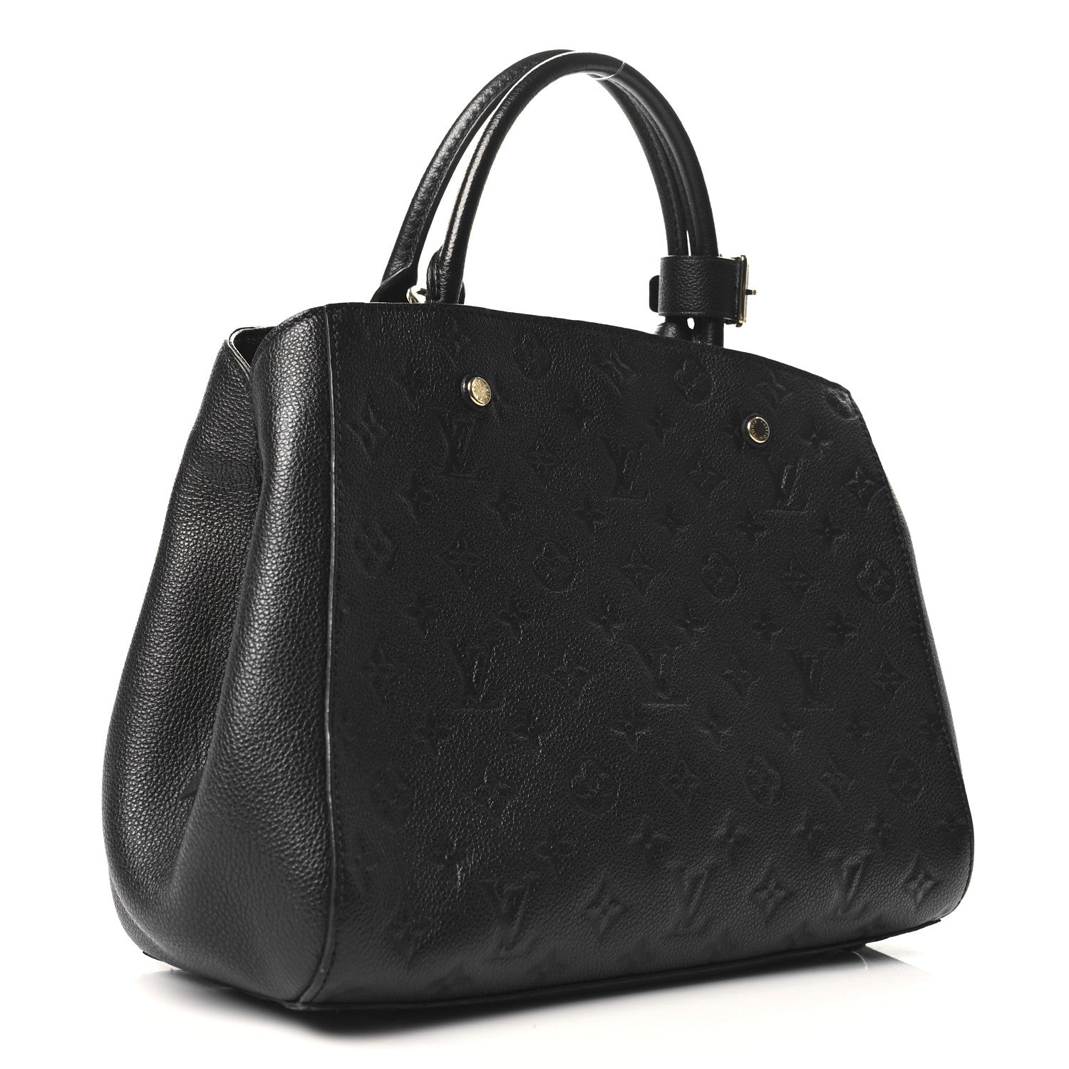 Louis Vuitton Empreinte Montaigne MM Black 3 of 9