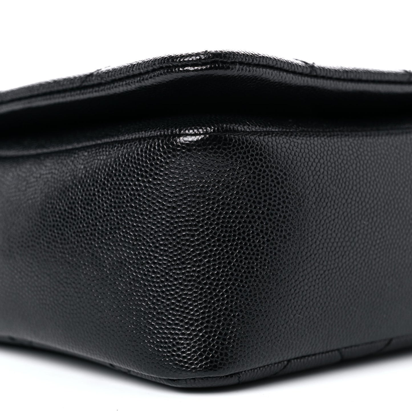 Caviar Quilted Medium Fashion Therapy Flap Bag Black