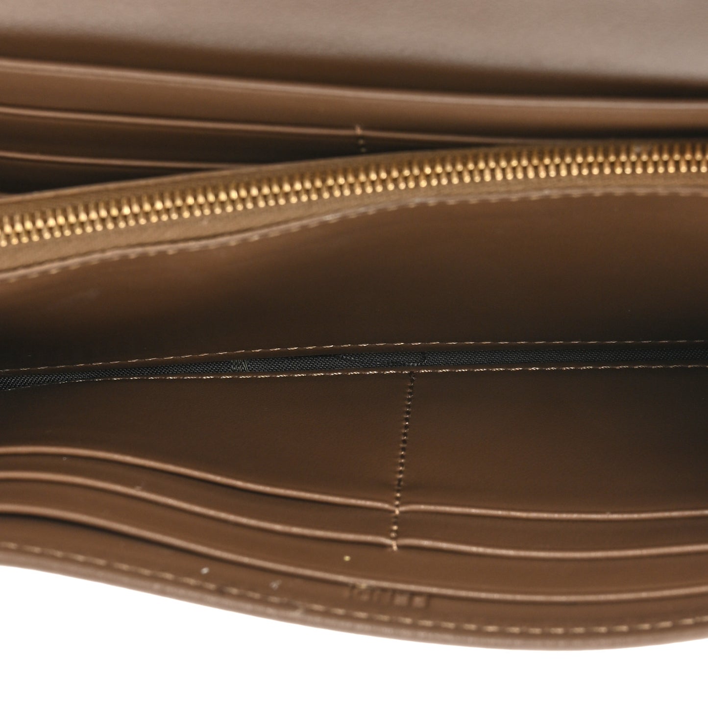 Vitello Soft F is Fendi Bi-Color FF 1974 Embossed Continental Envelope Wallet Maya Black