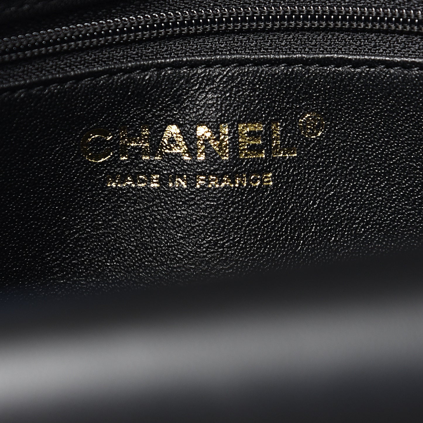 Lambskin Quilted Large CC Chic Flap Black