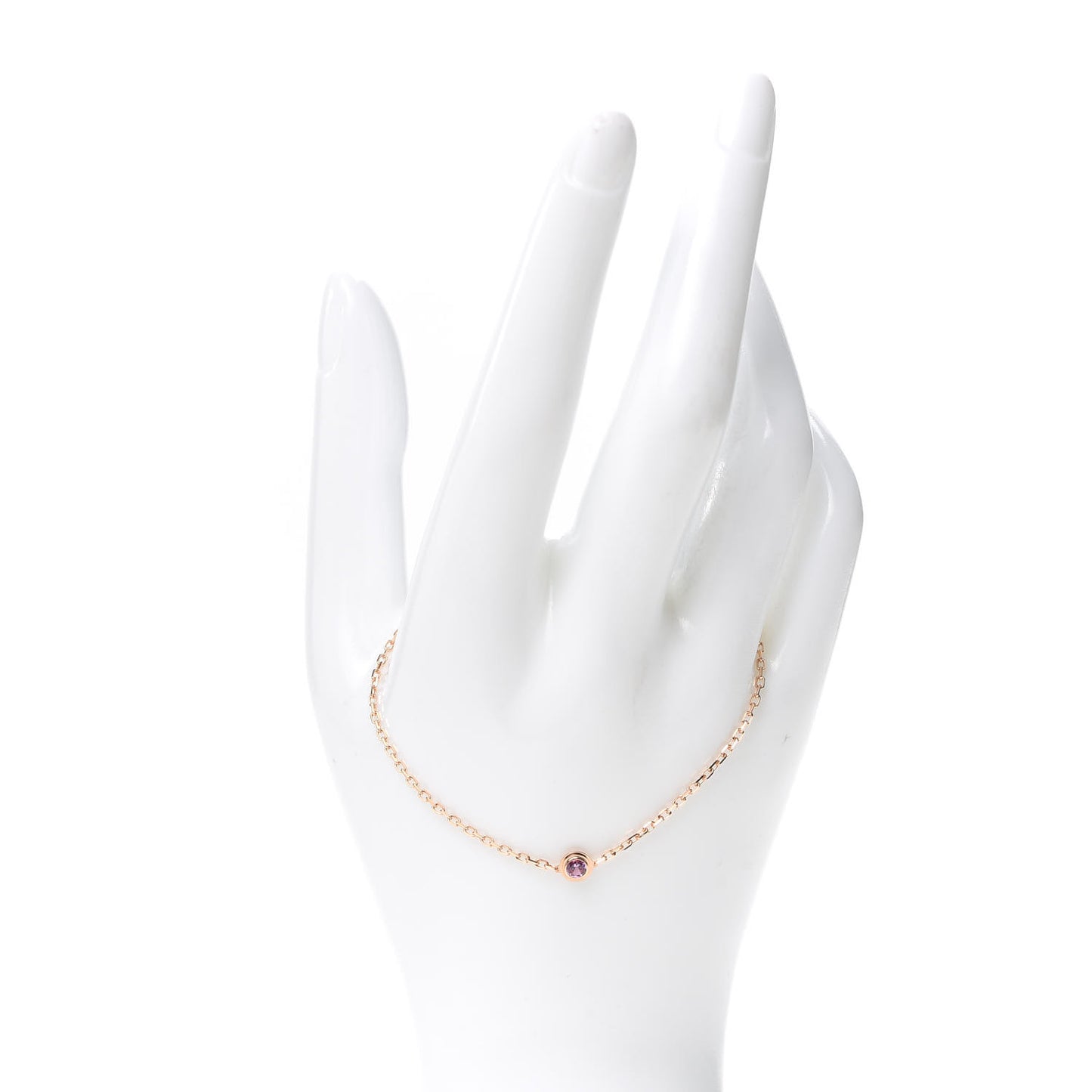 18K Pink Gold Pink Sapphire D'Amour Bracelet