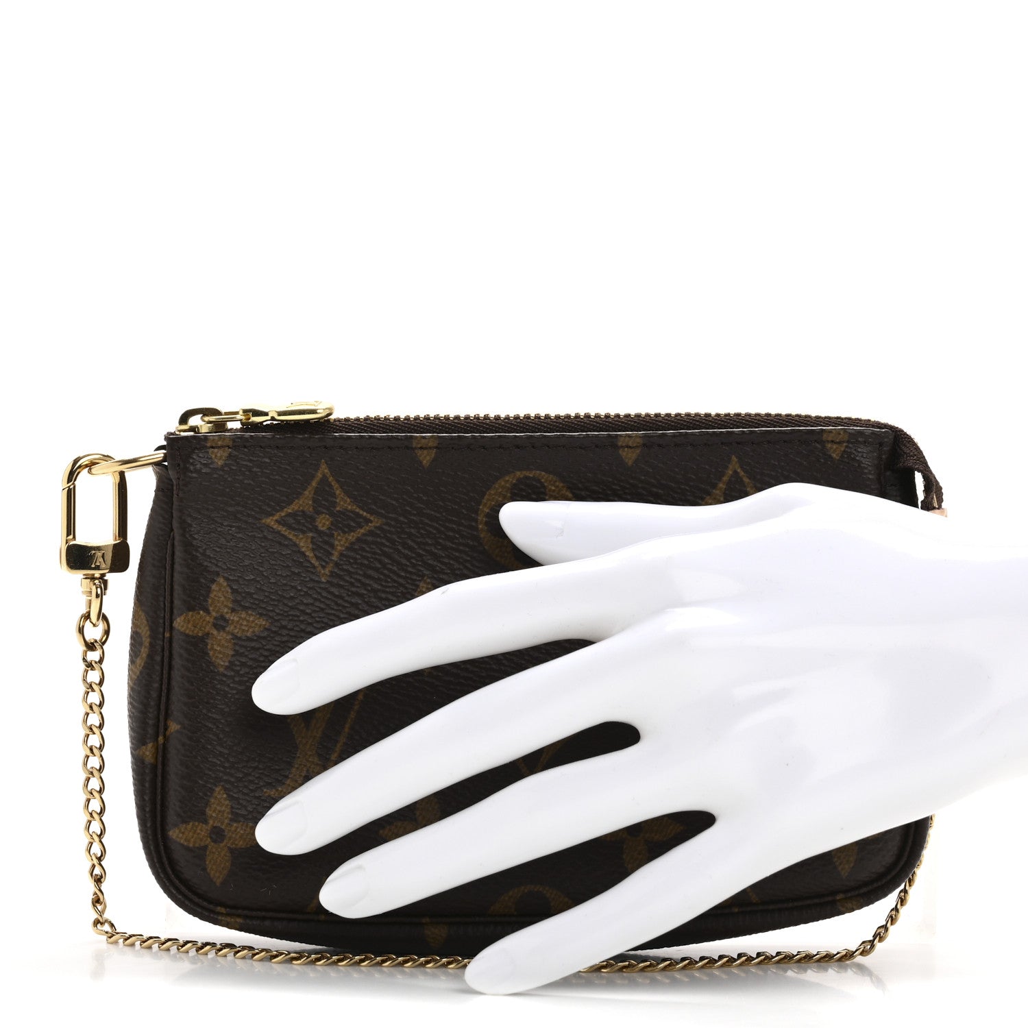 Louis Vuitton Monogram Mini Pochette Accessories 2 of 9