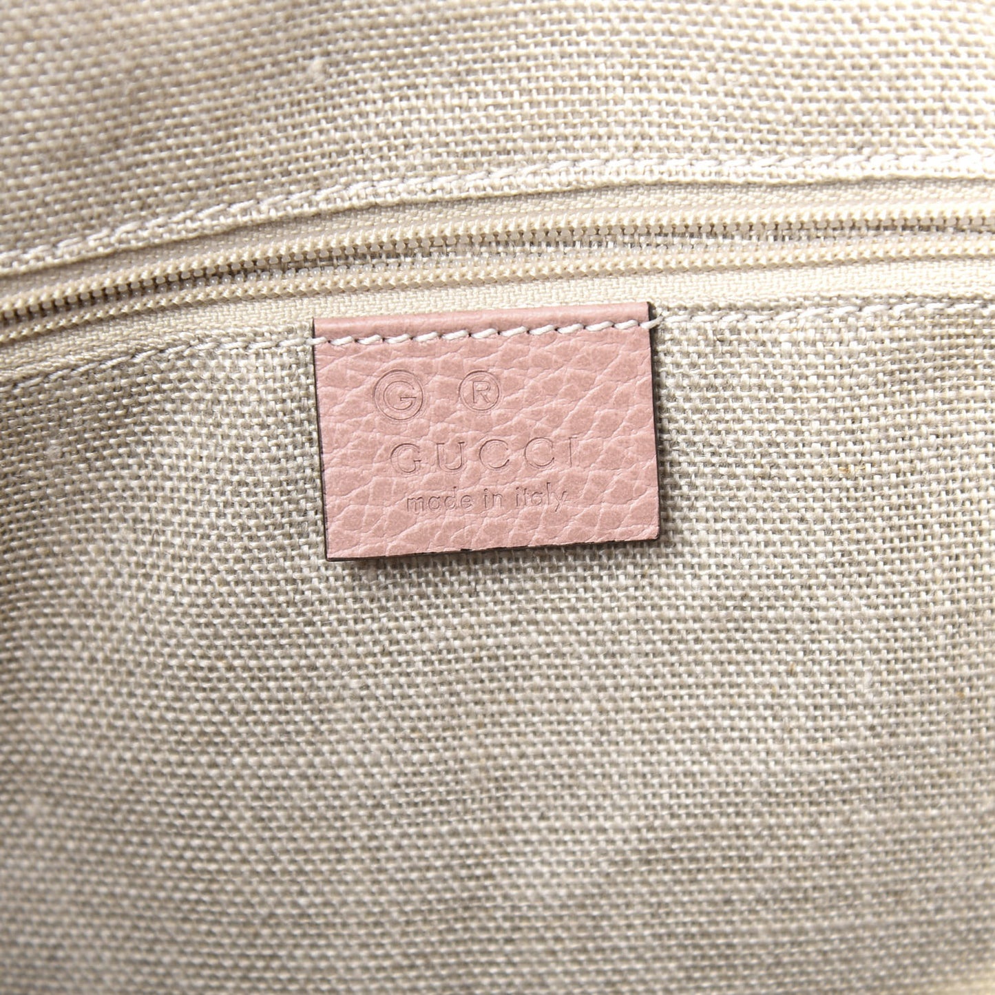GG Monogram Large Margaux Hobo Beige Soft Pink