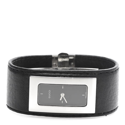 Gucci Stainless Steel Calfskin 18mm 7800S Quartz Watch Black 3 of 7