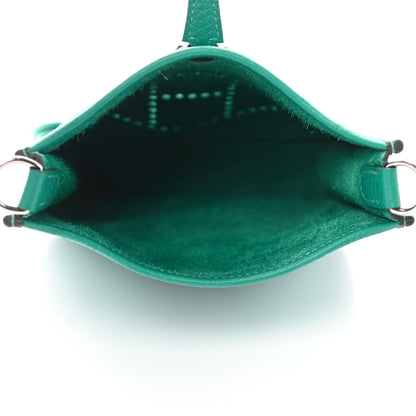 Hermes Taurillon Clemence Evelyne TPM Vert Verone 4 of 4