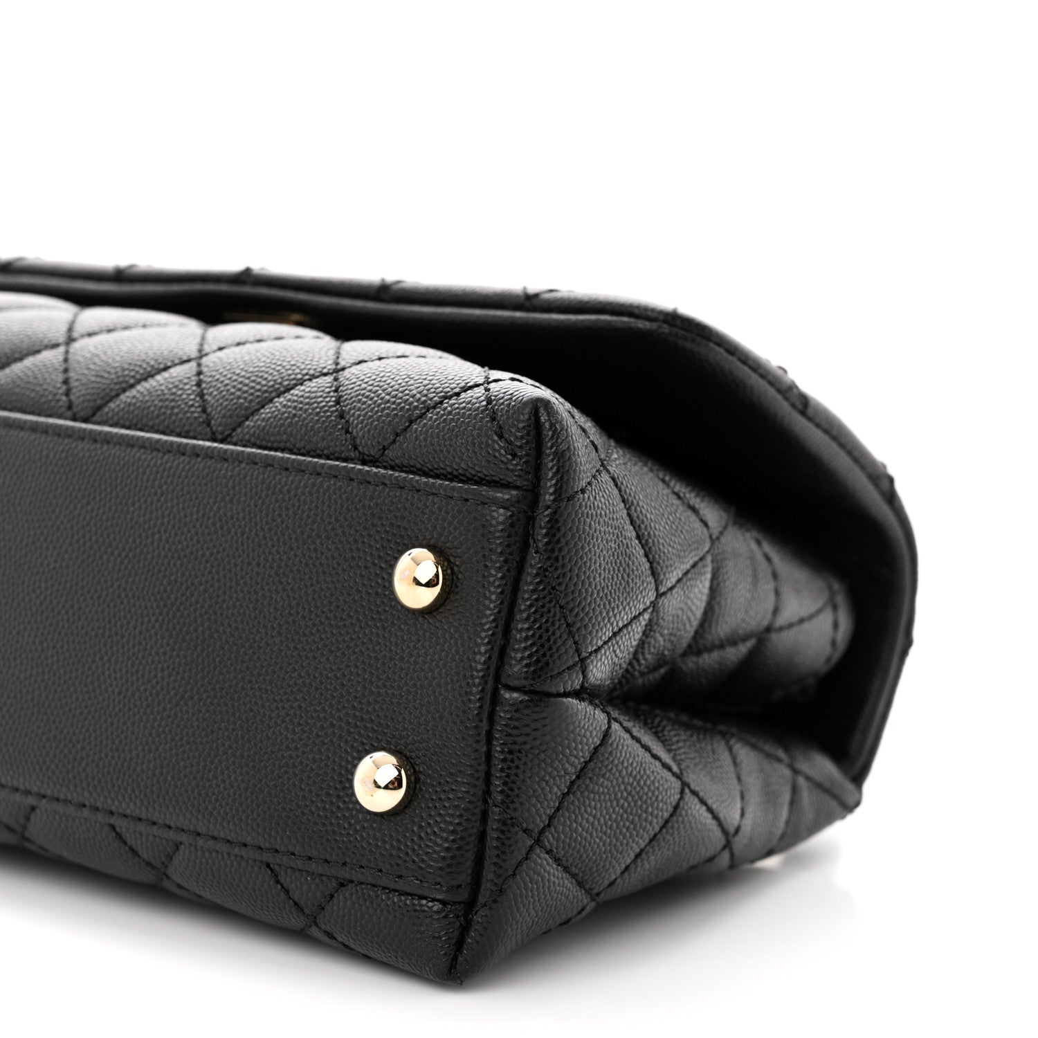 Chanel Caviar Quilted Mini Coco Handle Flap Black 10 of 10