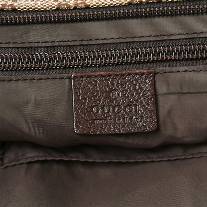 Gucci Monogram Web Large Diaper Tote Brown 6 of 13