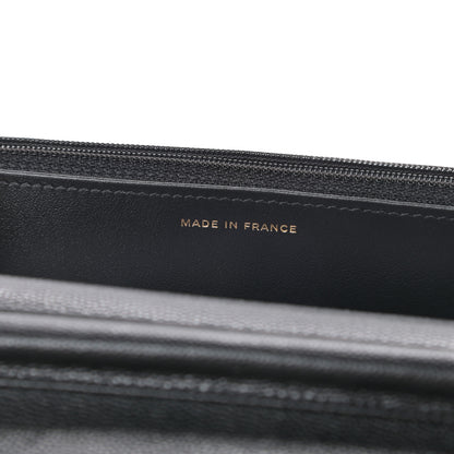 Chanel Caviar Quilted Coco Candy Wallet On Chain WOC Black 7 of 13