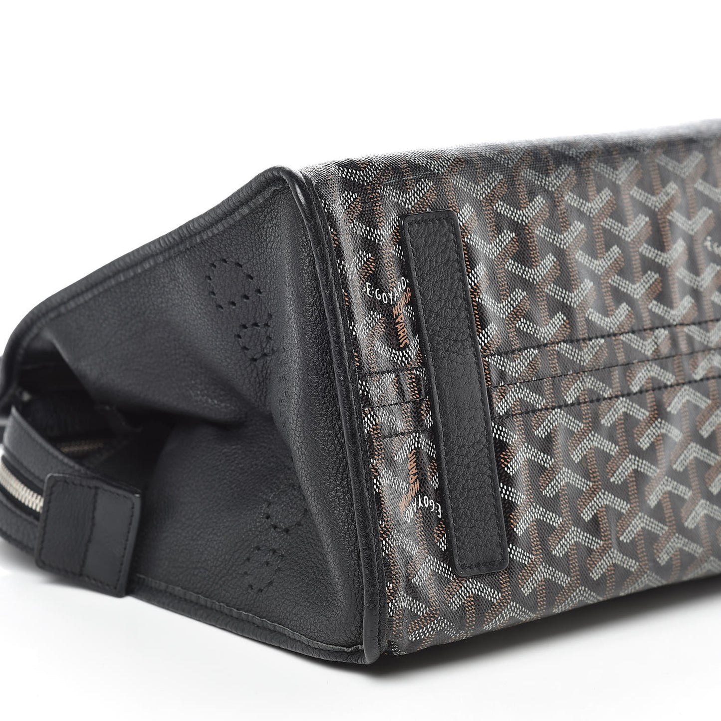 Goyardine Sac Hardy Pet Carrier PM Black