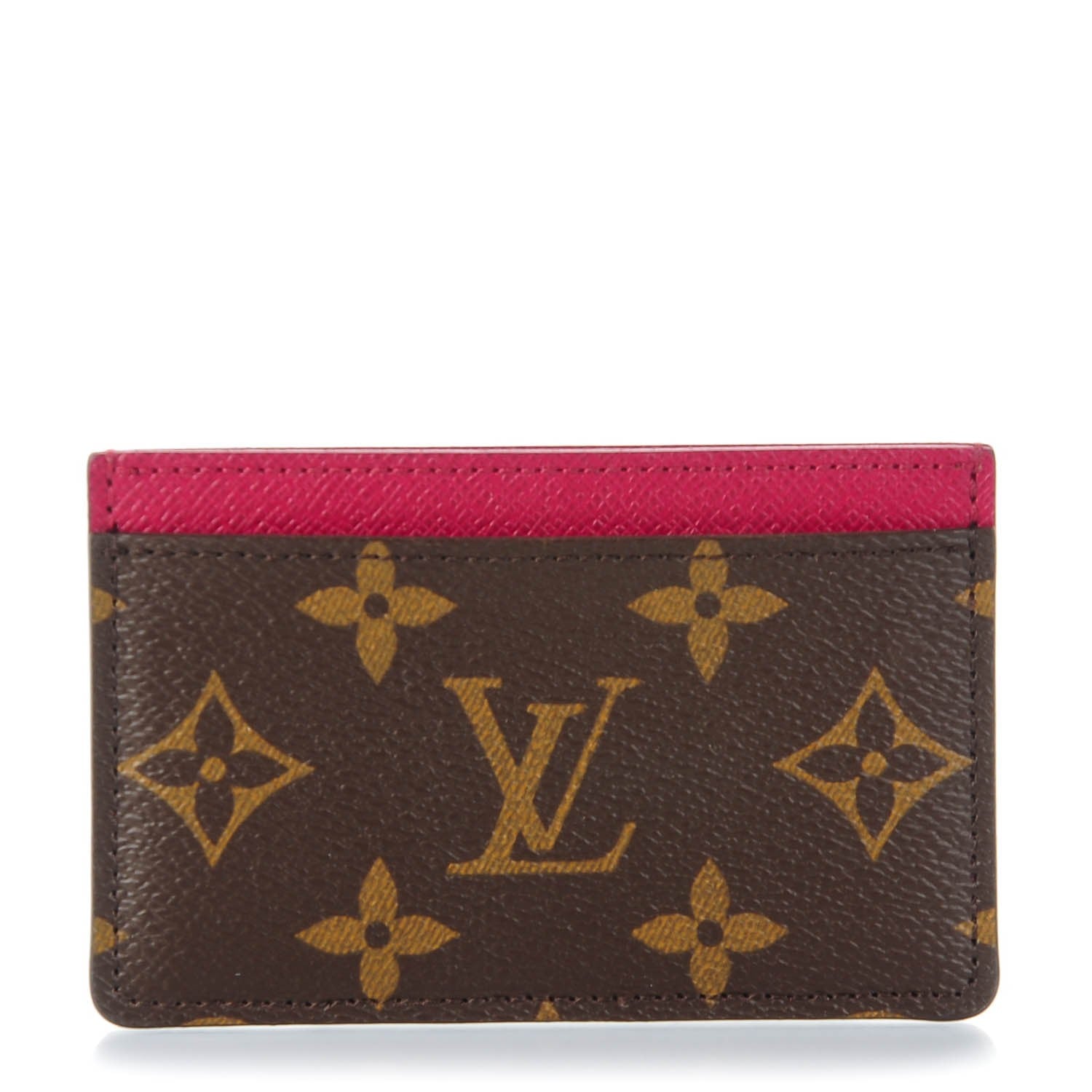 Louis Vuitton Monogram Card Holder Fuchsia 1 of 7